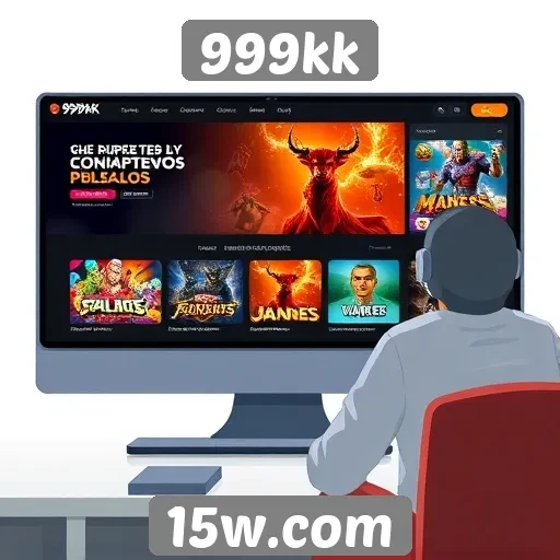 Experiência do usuário no site 999kk